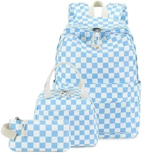 ledaou backpack for girls school bag kids bookbag teen backpack set daypack with lunch bag and pencil case